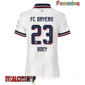 Bayern Munich Sacha Boey #23 Seconda Maglia Femmina 2026-27 Manica Corta